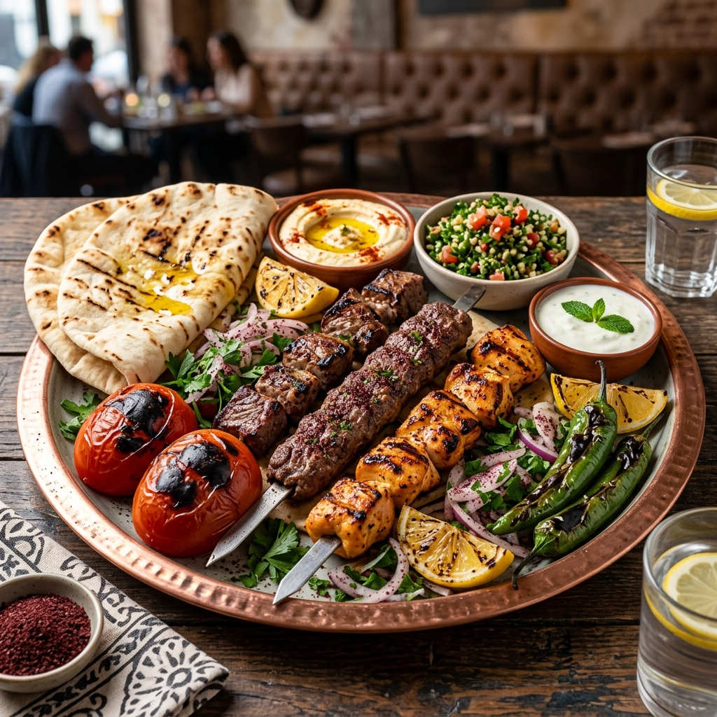 صحن مشكل مشويات